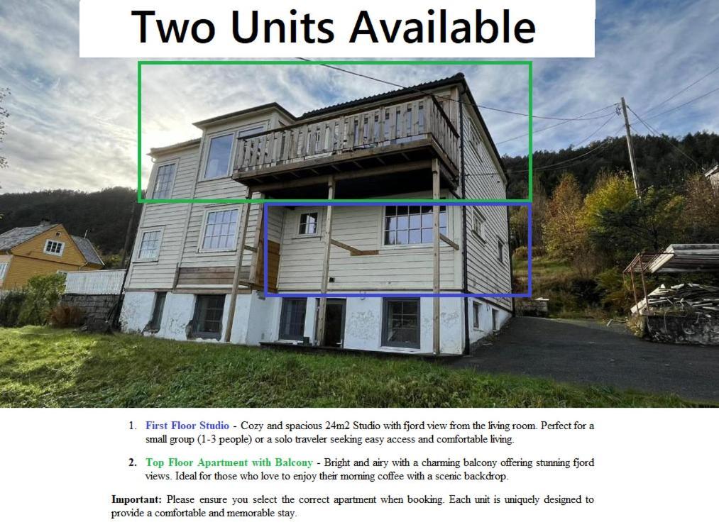 ברגן Fjordview Rentals מראה חיצוני תמונה